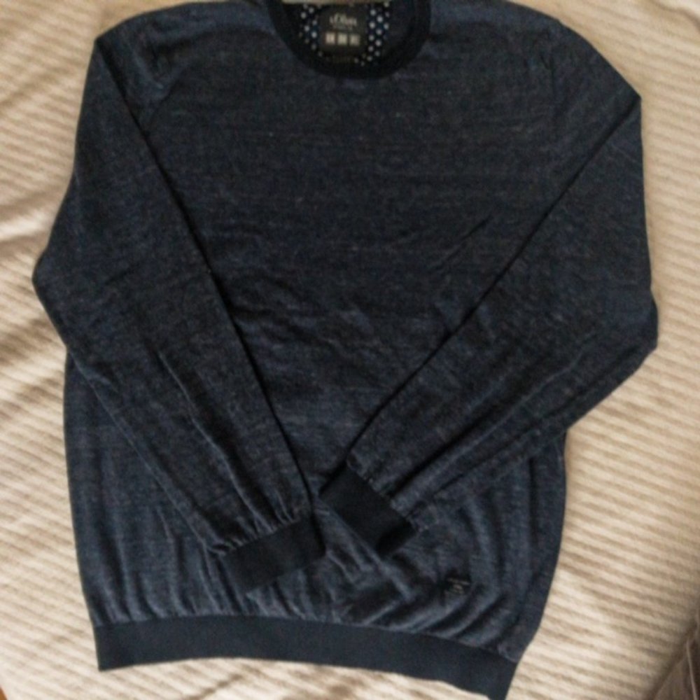 Blue Cotton Sweater size XL